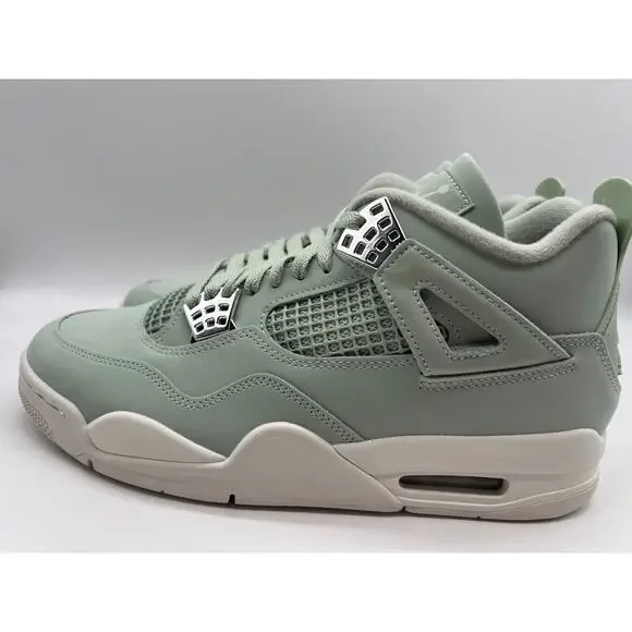 Jordan 4 Retro Seafoam Sail Women's Size 11 HV0823-003 New. - Picture 3 of 16